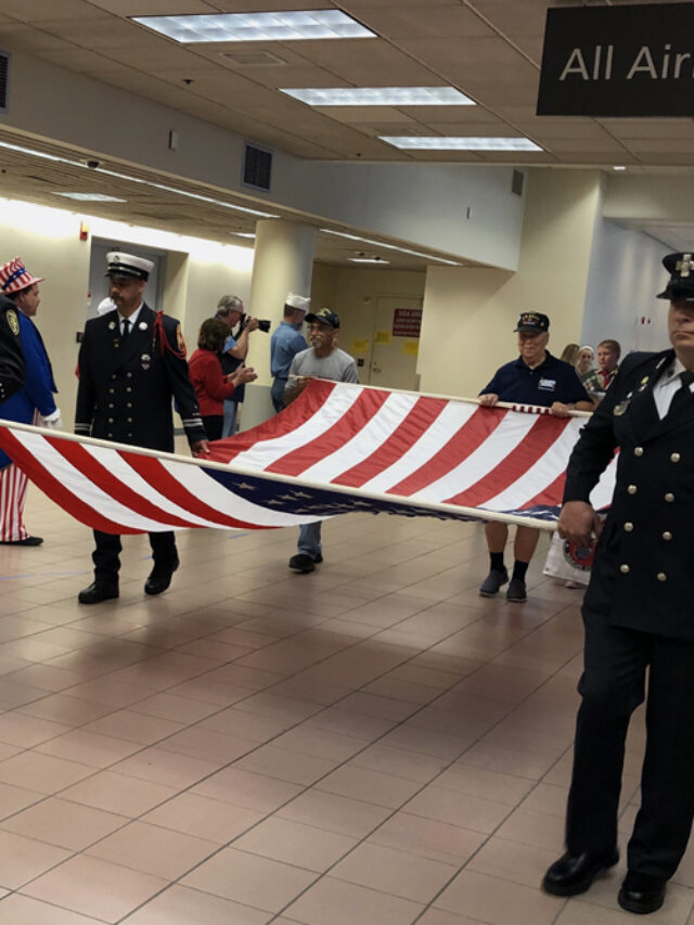 10 Short Points about the Historic American Flag Recognized during Honor Flight